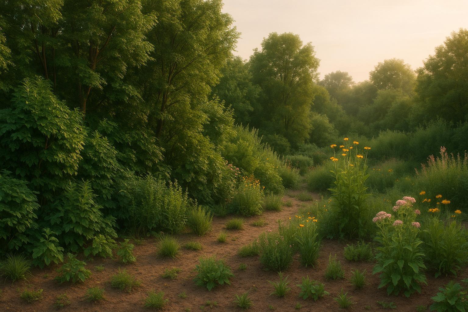 How Vegetation Density Affects Garden Microclimates