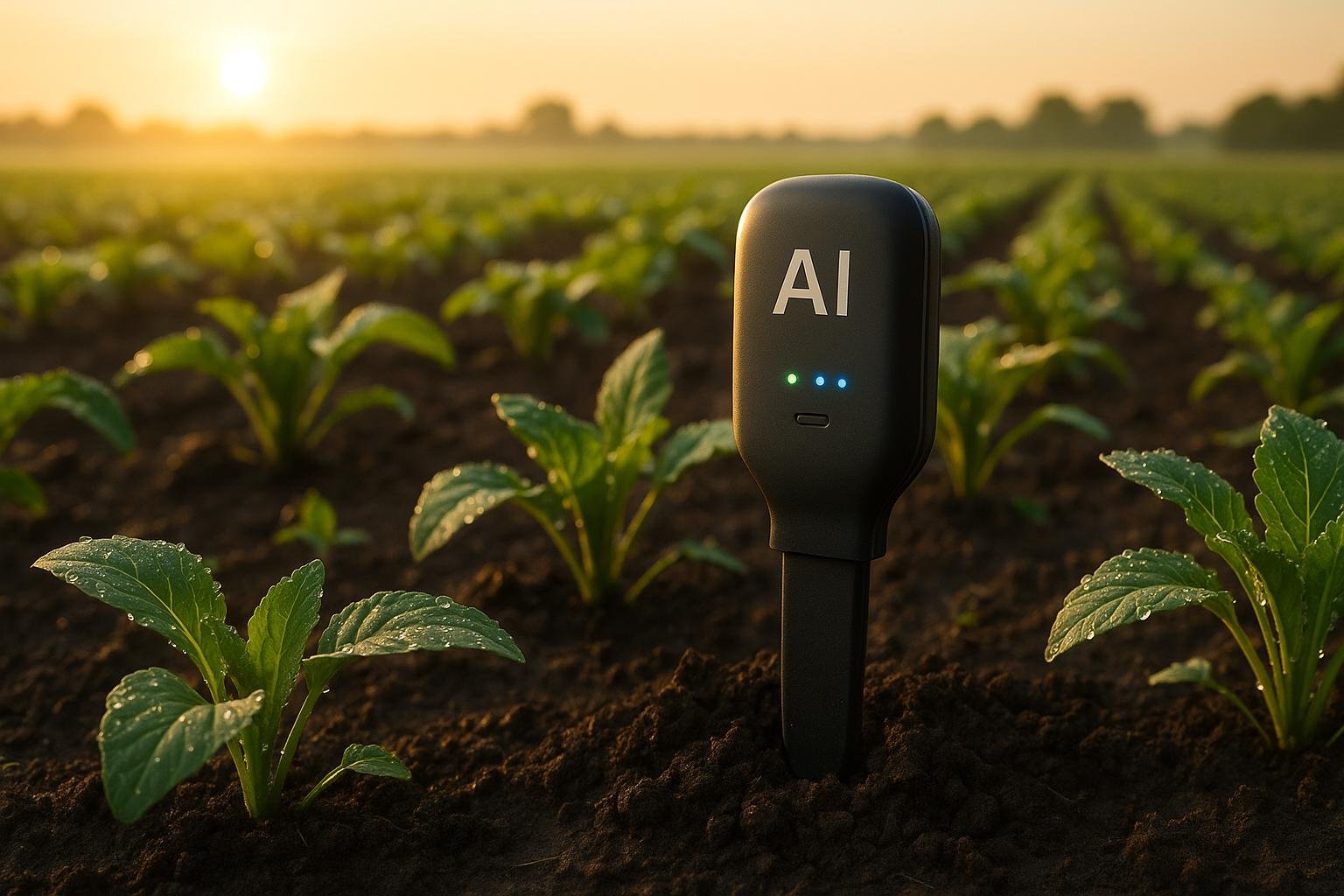 How AI Soil Sensors Monitor Moisture and Nutrients