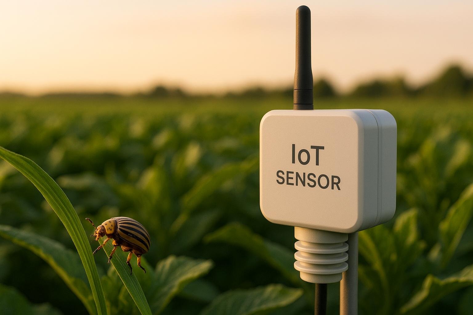 How IoT Sensors Transmit Pest Data