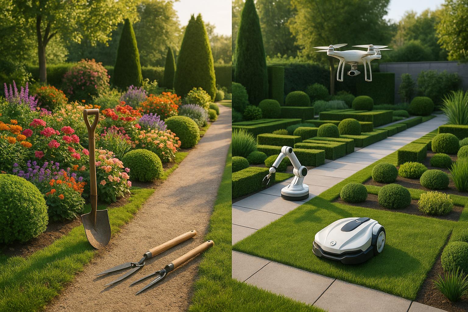 AI vs. Traditional Methods for Garden Restoration
