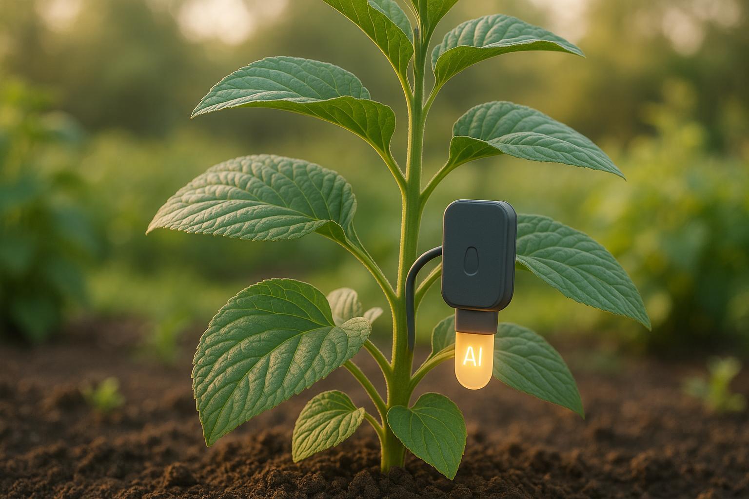 AI Sensors for Perennial Plant Stress Detection