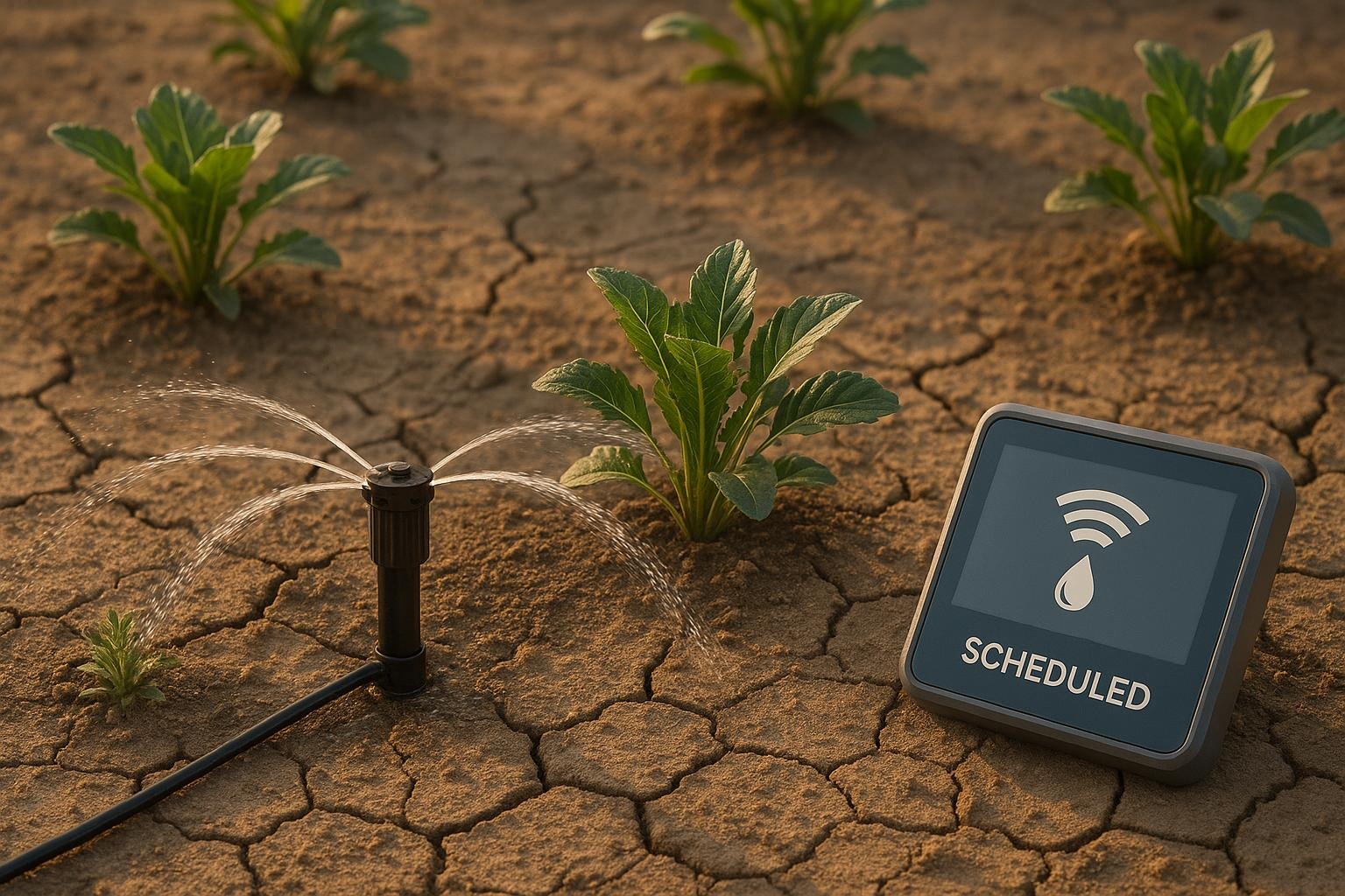 AI Watering Schedules for Drought Conditions