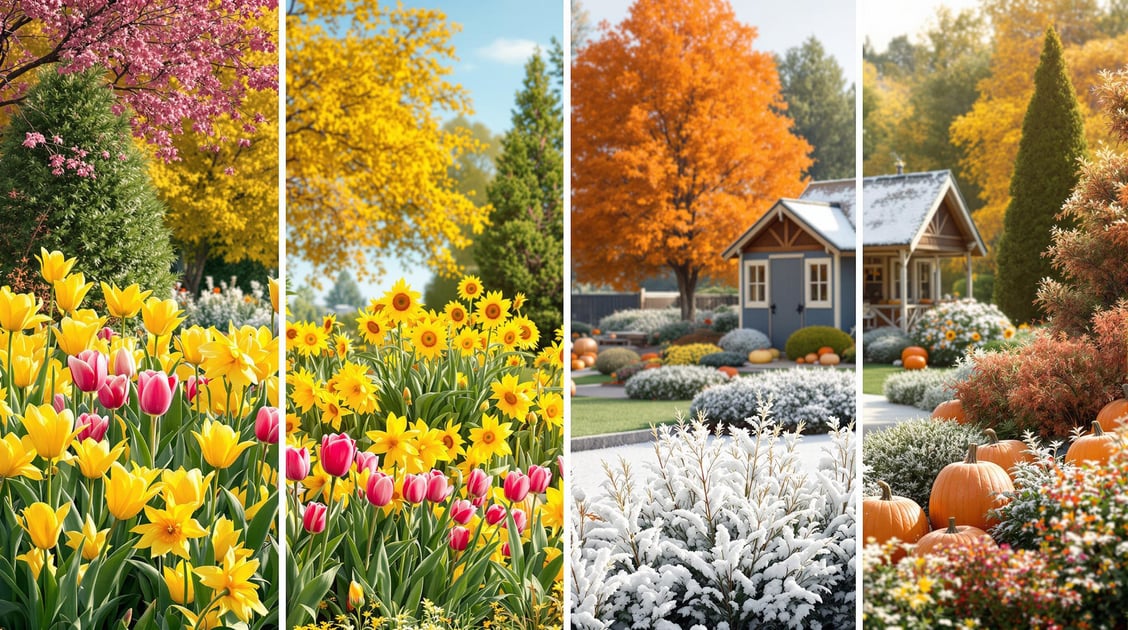 How AI Updates Garden Designs for Each Season