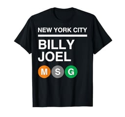 Billy Joel - MSG Subway T-Shirt image