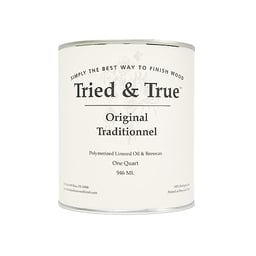 Tried & True Original Wood Finish, Quart - Linseed Oil & Beeswax Blend, Ideal for All Woodwork, Long-Lasting Durability, Food Safe Sealer, Non-toxic Wood Finish image