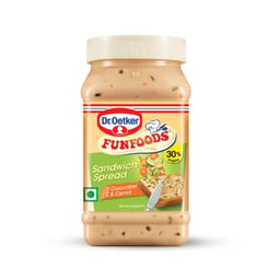 Funfoods Cucumber And Carrot Sandwich Spread Eggless, 300G image