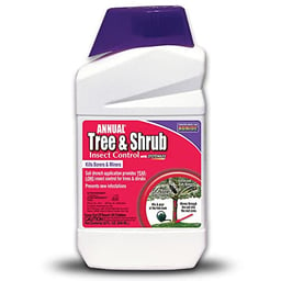 Bonide Annual Tree & Shrub Insect Control with Systemaxx, 32 oz Concentrate, Year Long Protection and Bug Killer image