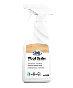 Rain Guard Water Sealers SP-8006 Wood Sealer 16oz Spray - Clear Natural Finish - Deep Penetrating Water Repellent Protection for All Wood Surfaces - Water-Based Silane/Siloxane image