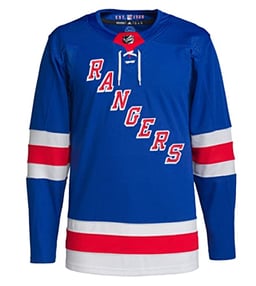 adidas New York Rangers Primegreen Authentic Home Men's Jersey (as1, Alpha, l, Regular, Regular) Blue image