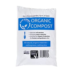 Blue Ribbon Organics OMRI Certified Organic Compost Size: 3.0 Gallons, 12-15 Pound Bag image