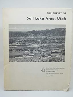 Soil Survey of Salt Lake Area, Utah, 1974, USDA, Soil Survey. image