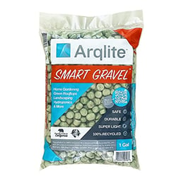 Arqlite Smart Gravel | Eco-Friendly Plant Drainage for Healthy Roots | Pots & Raised Garden Beds | Yard and Pot Decoration | Lightweight & Clean (1-Gal Regular Size) image