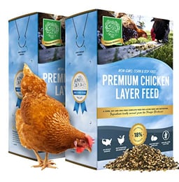 Small Pet Select Chicken Layer Feed Pellets | 18% Protein Level | Corn-Free, Soy-Free, Non-GMO | All Natural US Locally Sourced Ingredients | 40lb image