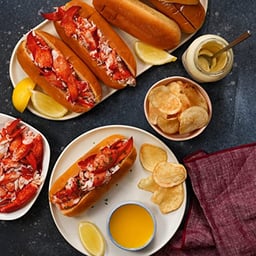 Maine Lobster Now: Maine Lobster Roll Kit for 6 image