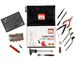 Filament Friday 3D Print Tool Kit - 38 Essential 3D Print Accessories for Finishing, Cleaning, & Printing - Removal Tool Included - 3D Print Tool Set image