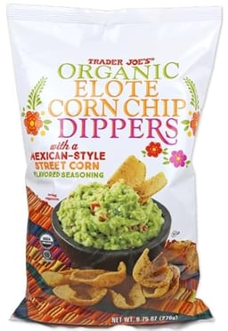 Trader Joes Organic Elote Corn Chip Dippers-9.75OZ image