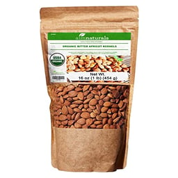 Bitter Apricot Kernels Organic Raw (1LB) -100% USDA Organic Certified – Product of Turkey (Free Electronic Book) image